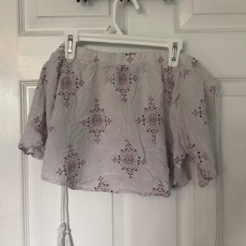 Tobi off the shoulder top